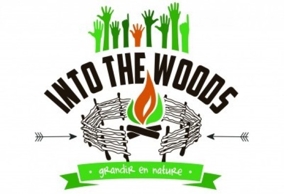 Logo into the woods
